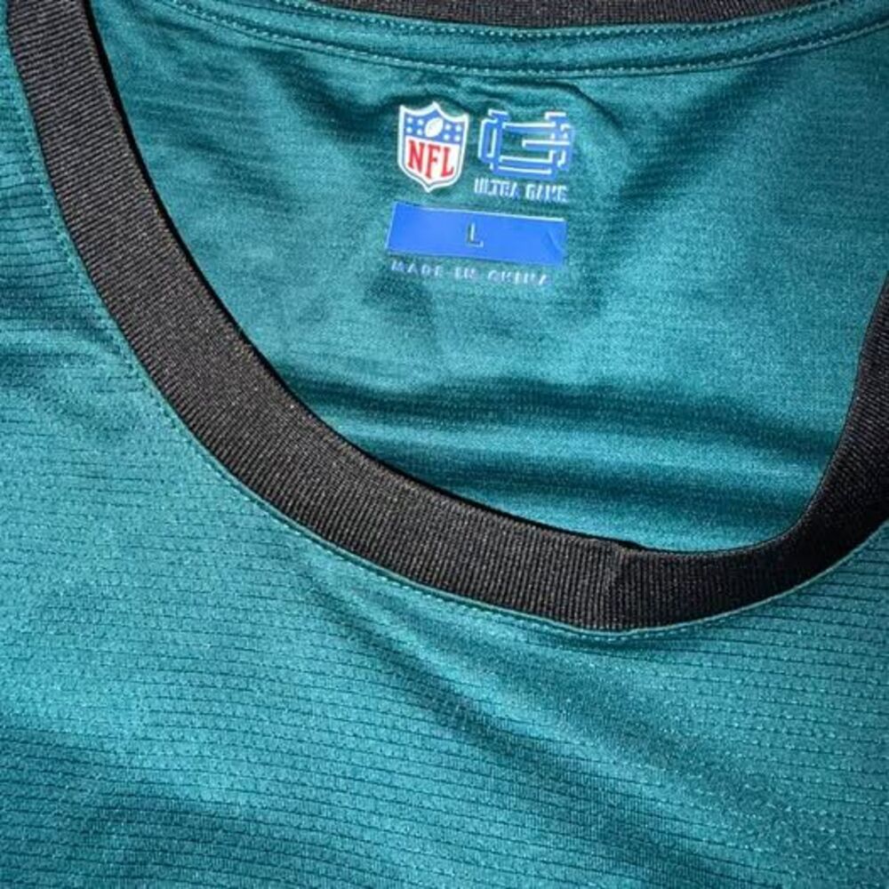 NFL PHILADELPHIA EAGLES Green Tank Top, Size L - Picture 2 of 5
